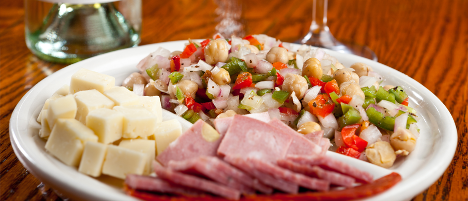 Complimentary Antipasto Appetizer with Entree